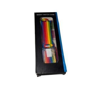 Rainbow Smart Watch Band Set Compatible with 40mm Smartwatches Stylish & Durable